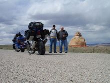 In June of 2009, I did 1400 miles in CO and UT with my Dad on our bikes.  This was south of Moab, UT.  Over on the SV1000 forum, I did a write up of this trip with many more pictures:
http://www.sv-portal.com/forums/showthread.php?t=35173&amp;