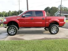 Trucks getting 37's and painted handles and mirrors this week.. Shld be done by 2/12/09