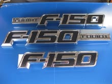 2009 F150 emblems