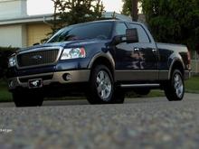 New (OEM) '08 trailer tow mirros
New (OEM) Lariat Chrome handles
Before Bilstein 5100 (leveling) shocks &amp; Firestone bags