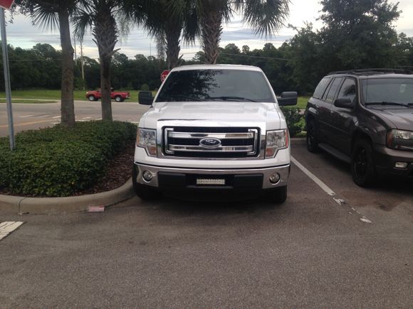 Mocking up my old 12 light bar