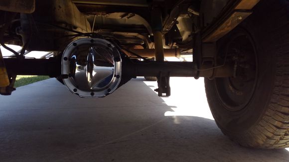 Chrome Yukon diff cover replacement and used a felpro rear diff gasket. Not a fan of rtv