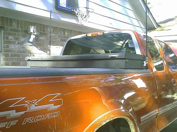 the new (free) tool box and antenna set up.