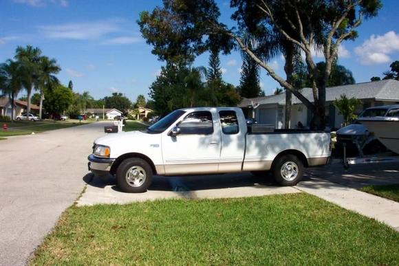 My old truck, now belongs to my son