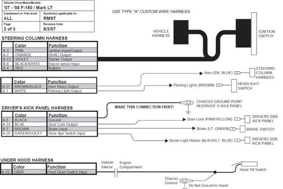 Remote Start Wiring Diagram