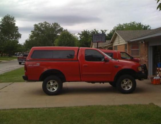 painted rear bumper black