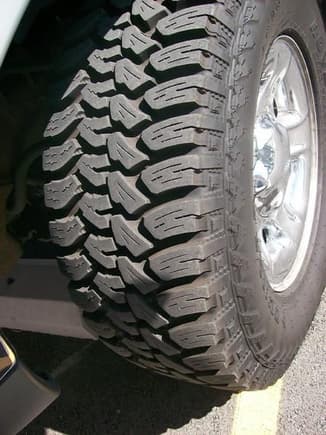 New Tires - Dunlop Rover M/T Maxx Traction tread