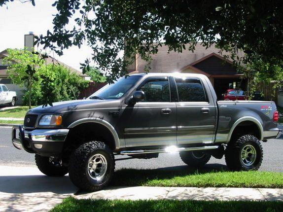 2002 Supercrew with black bull bar added
