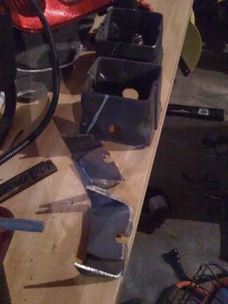cut frame pieces