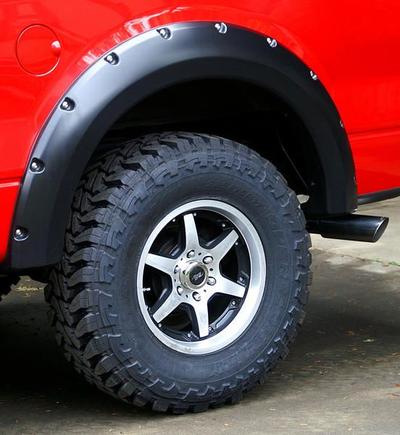 Toyo MTs, Pocket Flairs, &amp; Bitterroots, Tires on Backwards...