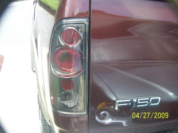 2000 Ford F150 Lariat - Rear Lights (Close-up View)