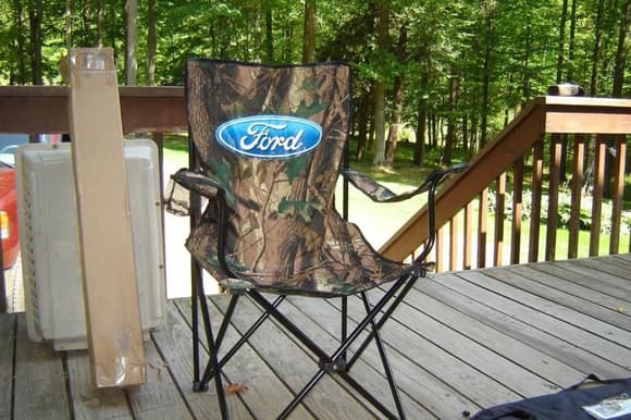 My sweet camping chair