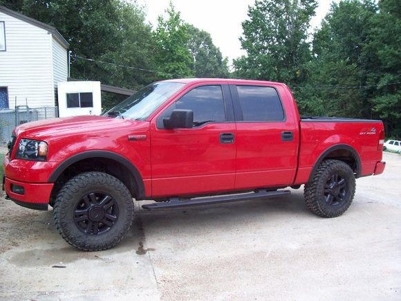 black wheels