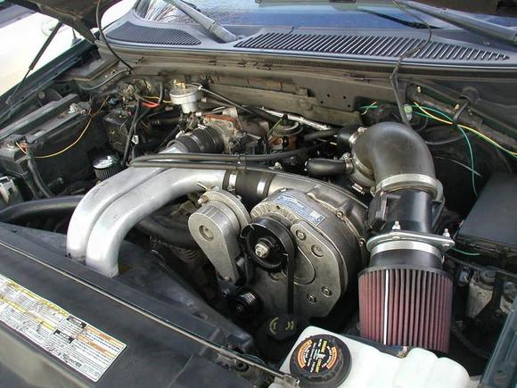 engine bay (note FMU on firewall)