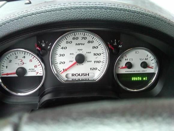 Roush stage 3 gauge cluster