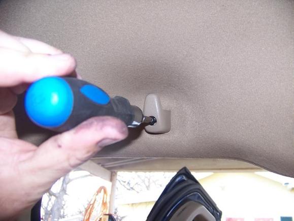 removing the hangers