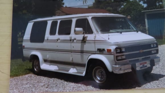 1992 Chevy conversion van