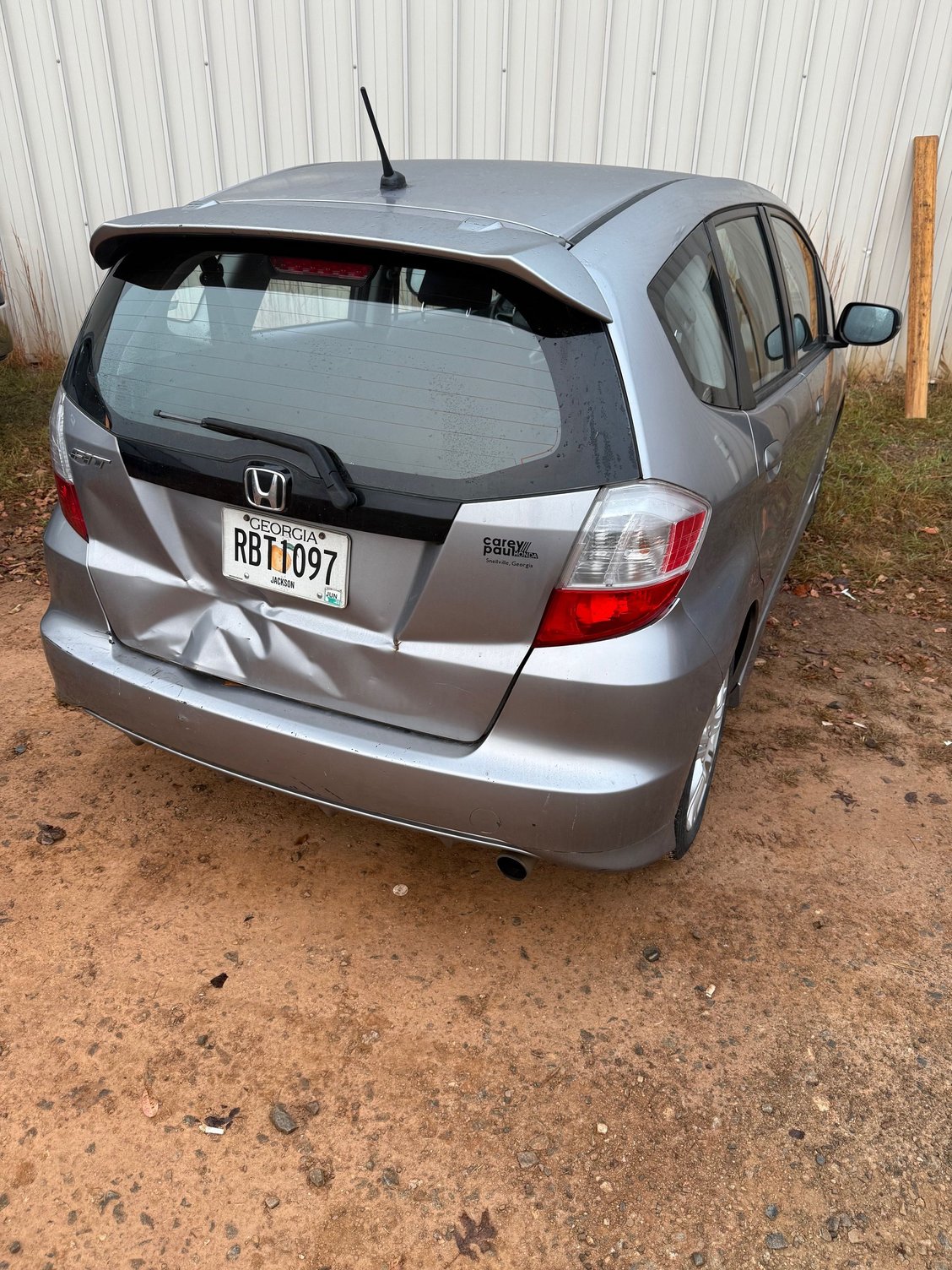 Not broken tail light