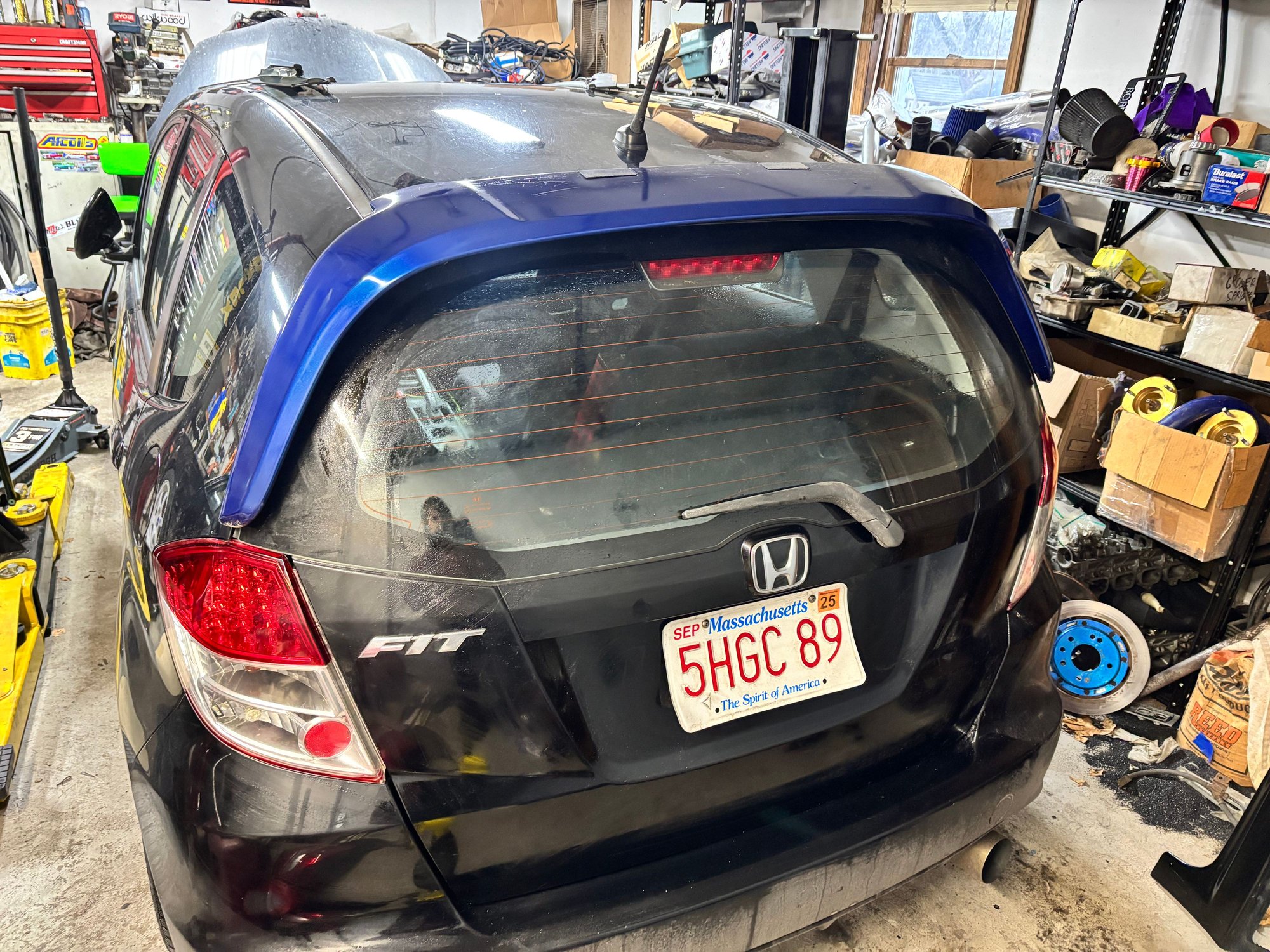JDM Modulo optional spoiler test fit