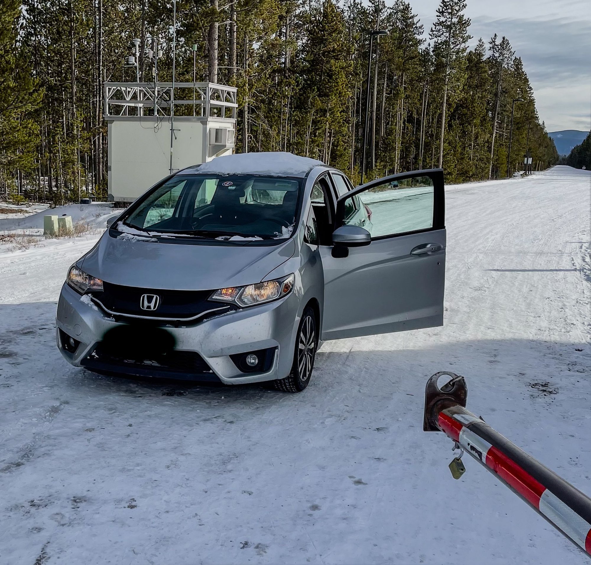 West gate, Yellowstone Park.