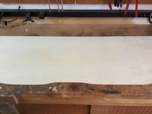 The most time consuming part of the entire project was trying to make a template out of a piece of cardboard.  Once the cardboard was cut for the template.  I traced it out on the sheet of plywood and then cut it out with a jigsaw.