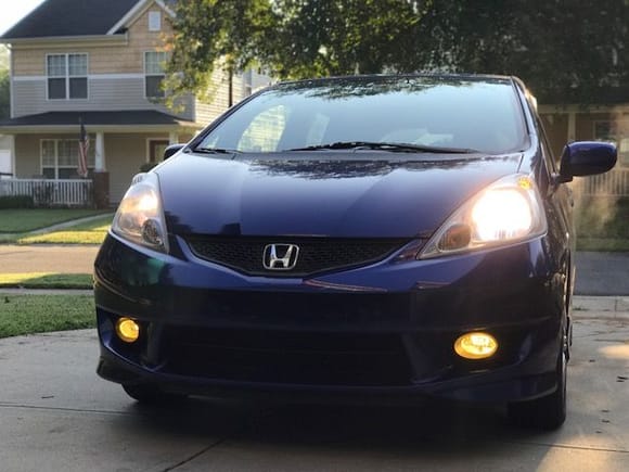 New tinted fog lights for my 09 fit sport
