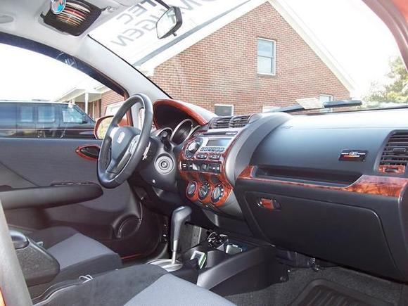 Wood grain Dash