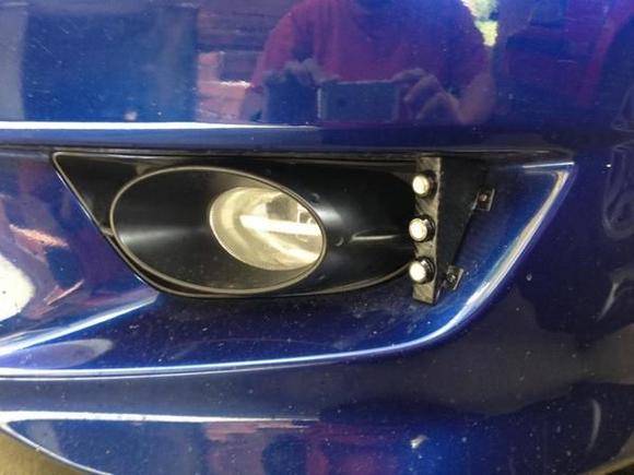 Closeup of DRLs