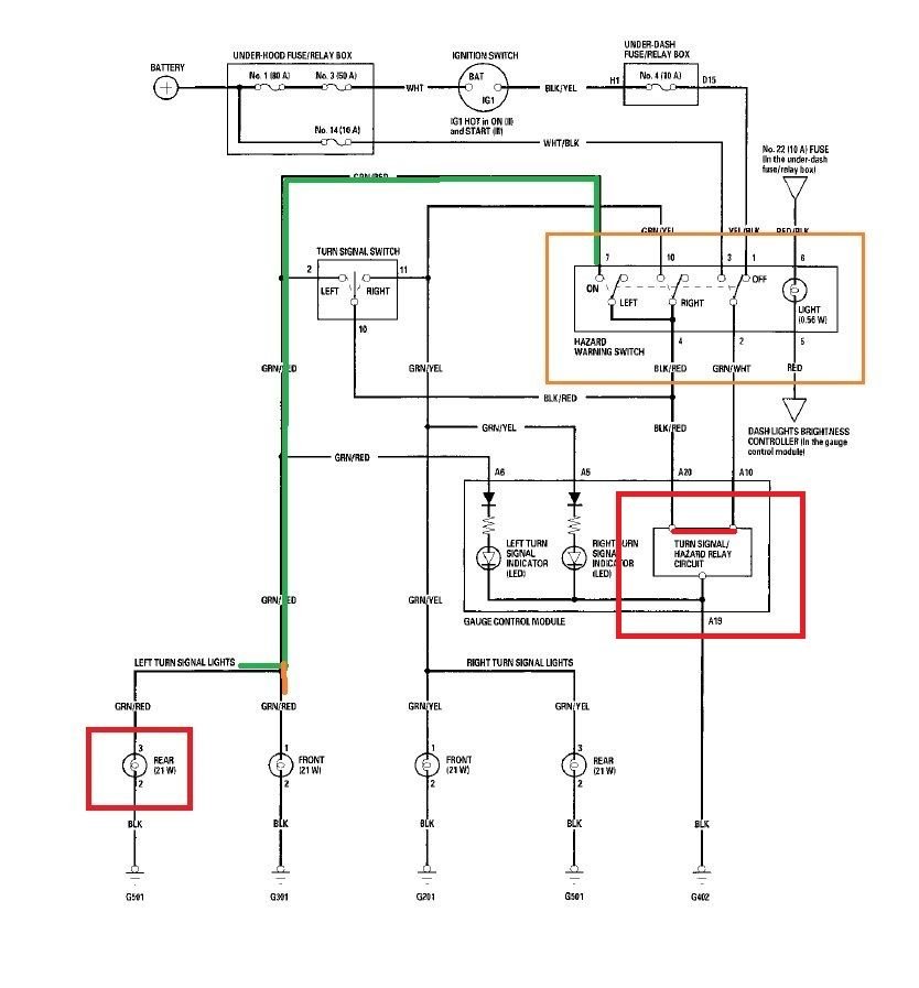 Turn signal light stays on Unofficial Honda FIT Forums
