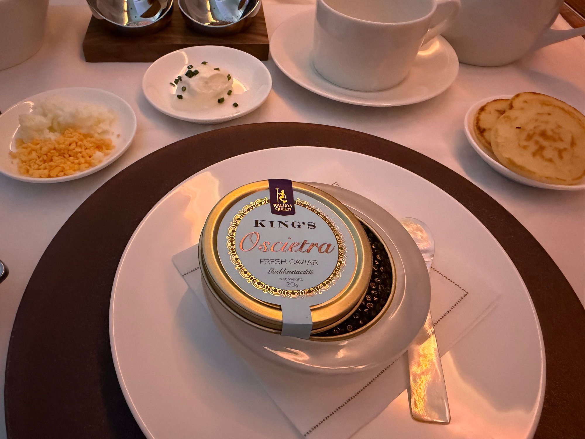 Can't tell from this pic but the container is about half the SQ portion. Same circumference but only half the height.