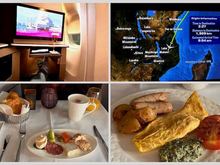 Qsuites on my way down to JNB