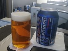 This is what he says :
Claims to be bitter sweet and it is but in a grapefruit sense rather than hoppy IPA. Basically grapefruit juice mixed with Punk IPA. 

Just FYI despite being in CE I had to purchase from BoB menu as not included on club trolley !!!! What !!