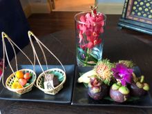 Sofitel Sukhumvit Bangkok. Accor + Platinum. Well presented, nothing I’d get excited about but the thought is there. Upgraded to a suite of sorts