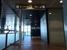 Entry to the lounge