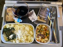 My meal today in business class on train 73