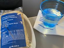 Sandwich served cold on a plate... 