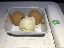Chocolate and vanilla ice cream