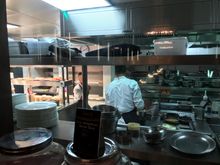A look into the clean kitchen