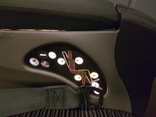 Motorized seat recline, though limited.