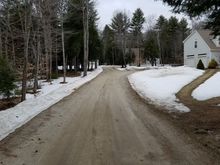 Upper driveway