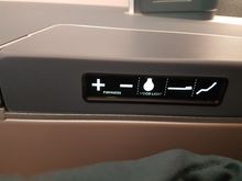 extra controls- to be easy to reach while in bed mode - a bit too easy to reach with elbow in seat mode.