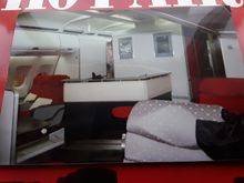 A340 upper class bar