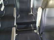 I did not get upgraded to the MCO (Main Cabin Ottoman) seat on my way home on Friday!