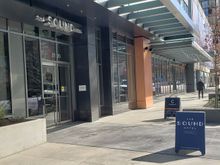 Keep an eye out for the signage! King County Public Health next door on corner is easier to spot. 