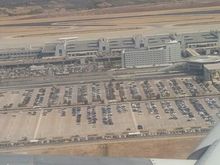 Athens airport.