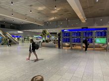 Hard to believe it’s Monday morning peak time in one of the global financial and travel hubs.
