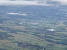 We’re approaching Prague Airport.