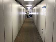 I made my way to the Gate, scanned my PB, headed down the jet bridge and was greeted by my seat mate.