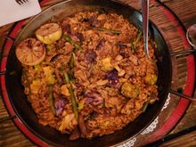 Paella de Setas