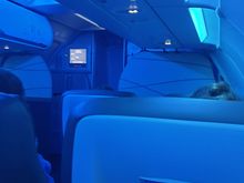 You can have the cabin in any colour you want - as long as it's blue.